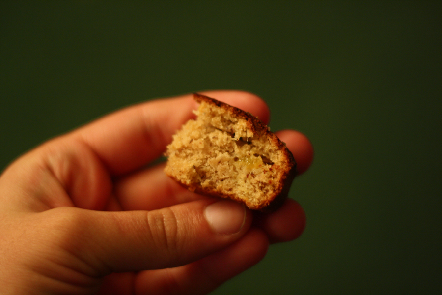 eating the last chunk