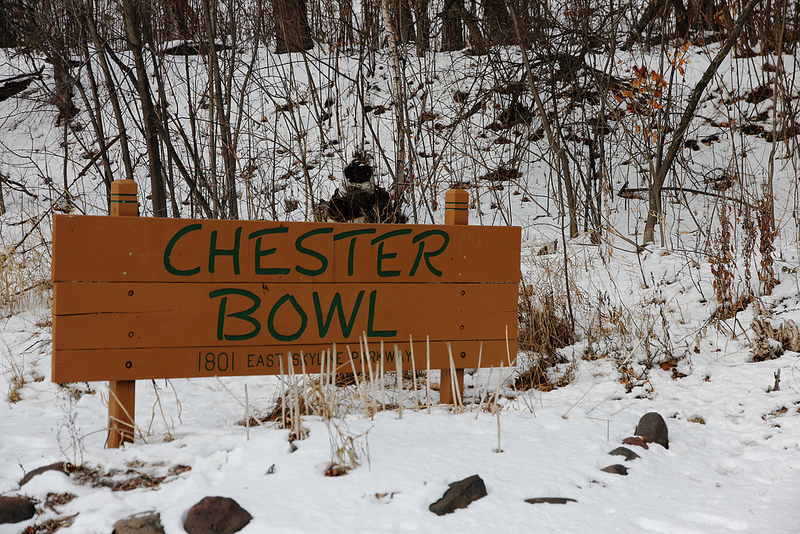 Chester Bowl, Duluth, MN sign